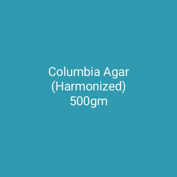 Columbia Agar (Harmonized) 500gm